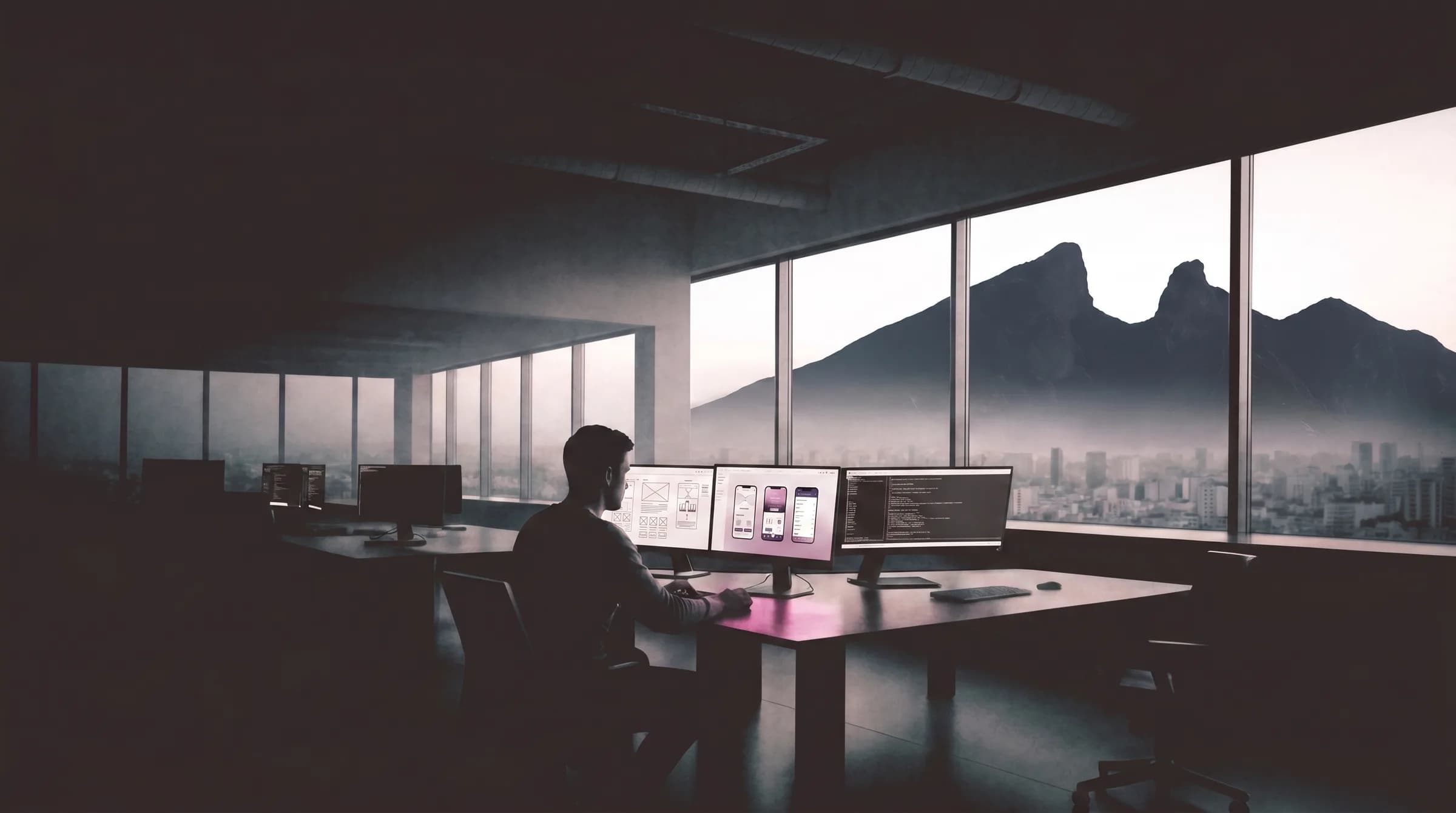 Design: wireframes and interface work for the solution